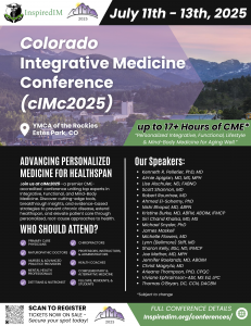2025 Colorado Integrative Medicine Conference registration information