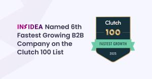 INSIDEA Named 6th Fastest Growing B2B Company on the Clutch 100 List