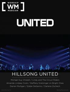 Worship Musician cover featuring Hillsong United