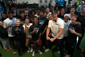 Gronk at Woodland Hills Highschool