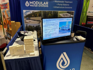 Modular Water Systems booth at the 2025 TOWA conference