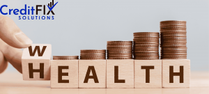 This image depicts the importance of education to create a healthy wealth journey