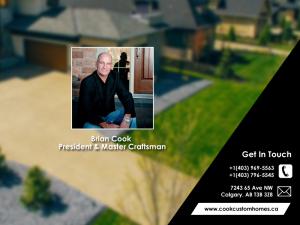 At Cook Custom Homes, we are driven with the vision to be the best new home builders in Calgary.