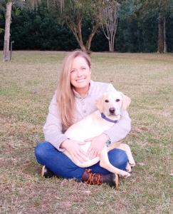 Dr. Lisa Littlejohn, at her practice of in home pet euthanasia in Tampa Bay area and its suburbs.