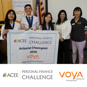 Winning team from Gilbert Classical Academy