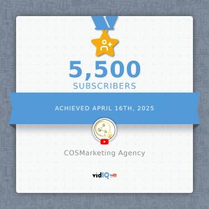CMA Reaches 5500 Subscribers on YouTube