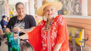 Arlene Rotter out and about in Miami