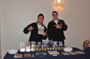 Navy Recruiters at the April 2025 Albany Job Fair