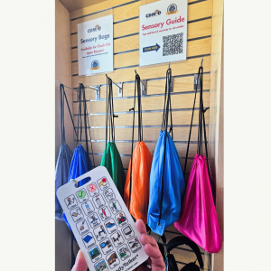 The Children's Discovery Museum of the Desert, a Certified Autism Center™ accommodates guests with the availability of sensory kits as well as a sensory room.