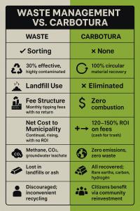 Side-by-Side Comparison of Waste Management to Carbotura WtCM