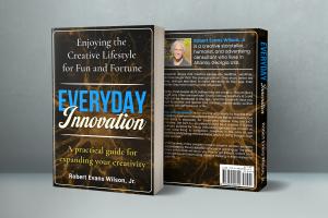 Front and back cover of the new book Everyday Innovation