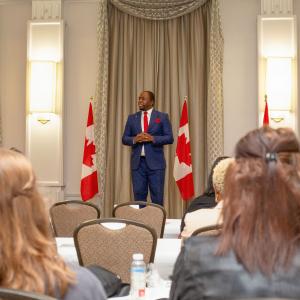 Dr. Jamie Pajoel Speaking at Workplace Leadership Conference