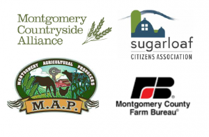 the logos of the four groups represented in this statement