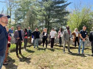 50+ building professionals tour FineCraft Contractors custom home