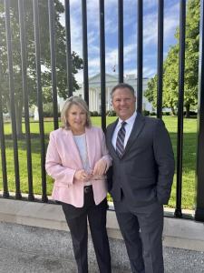 AMPP Chief of Advocacy Helena Seelinger and AMPP CEO Alan Thomas met with White House staff to discuss shipbuilding initiatives.