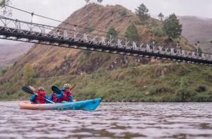 Kayaking during Adventure at Mechukha