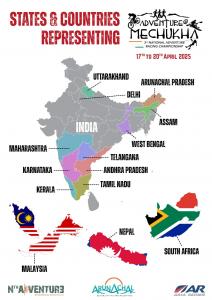 National and international participation for Adventure at Mechukha