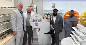 Stanton Optical Florence Staff Celebrating Grand Opening Ceremony