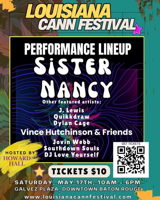 Sister Nancy at The Louisiana Cannabis Festival