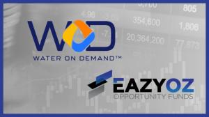 Water On Demand recently retained Eazy OZ, a leading platform for US Opportunity Zones