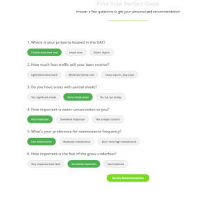 AI Driver Grass Recommendations at GP Landscapers