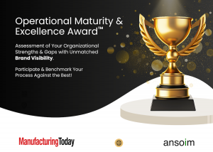 ansoim - Manufacturing Today Operational Maturity & Excellence Award