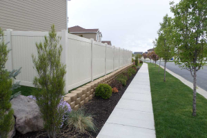 Vinyl fencing