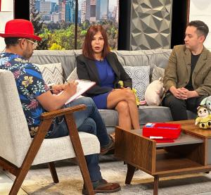 Dra. Lizzy visited several TV shows, speaking about the importance of healing emotions, grieving, and listening to the inner consciousness to overcome deep trauma and pain. Here she is at Tal Cual on Heraldo TV.