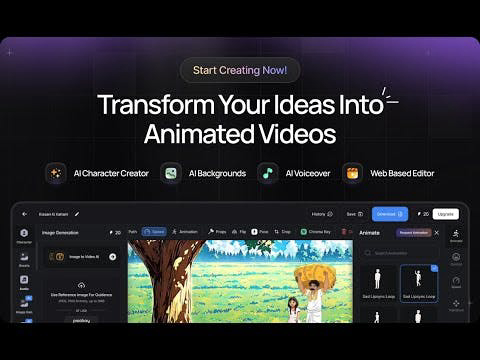 Idea into Animation Video with Autodraft Ai