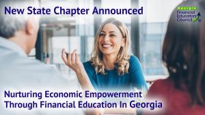 Georgia Financial Educators Council launch announcement graphic