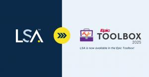 LSA now available in Epic Toolbox