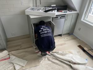 Over the Range Microwave Installation