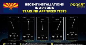 Starlink App Speed Tests Arizona