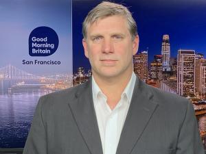 Zoltan Istvan, who is joining the California Governor's race, speaks on technology and AI from San Francisco on Good Morning Britain.