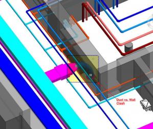 Clash Identification in BIM