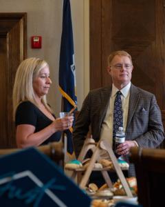 The Lundy team a the real estate event