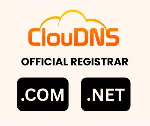 .COM/.NET official registrar