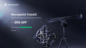 Revopoint Trackit: An Optical Tracking 3D Scanner