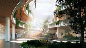 New for 2025: ray-traced volumetric light and fog in Lumion Pro 2025