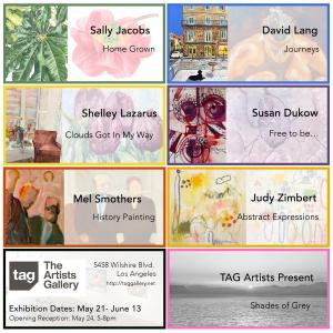 TAG Shows May 21 - June 13, 2025