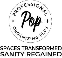 Professional Organizing Plus logo — Phoenix-based home organizing and decluttering company serving Scottsdale and Paradise Valley