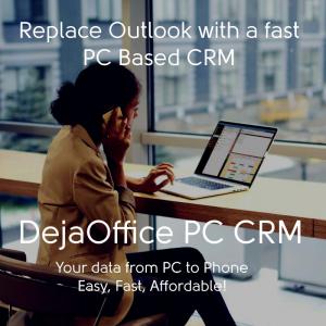 DejaOffice Free CRM Outlook Alternative