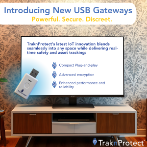Image of a tv featuring new USB gateway and mention of key features
