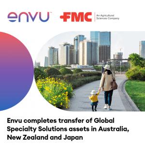 Envu Completes Transfer of Global Specialty Solutions Assets in Australia, New Zealand, and Japan