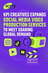 KPI Creatives Expands Social Media Video Production Services