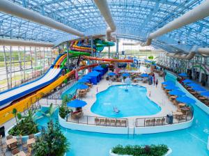 View of Epic Waters Indoor Waterpark