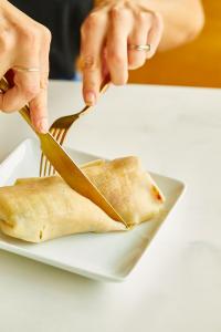 Dis Burrito Plated