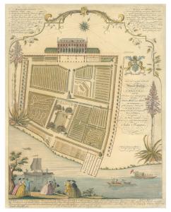 The map provides a fascinating insight of not only the layout, but also the technologies for plant growing that were in use at the garden in the 1750s.