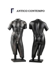 Gunmetal and Obsidian Torsos of Apollo, 11 Editions Each, 2025