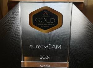 Surety 2024 Alarm.com Gold Partner Award